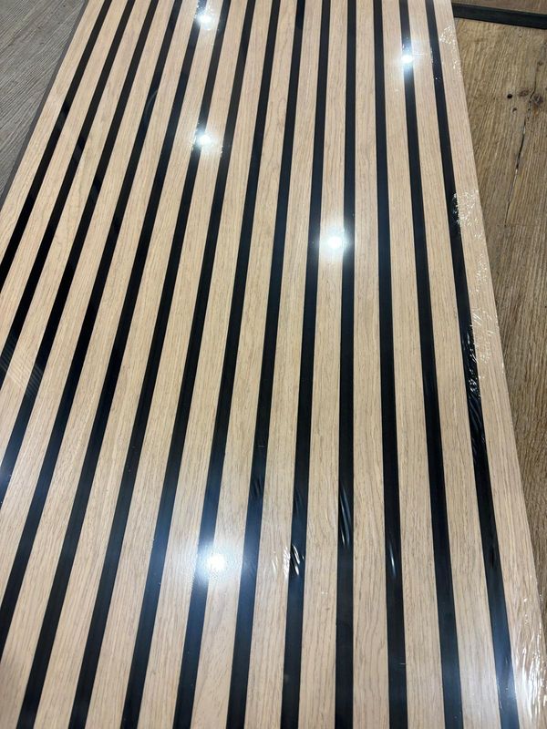 Acoustic Panel Natural Oak Color 2.7 M