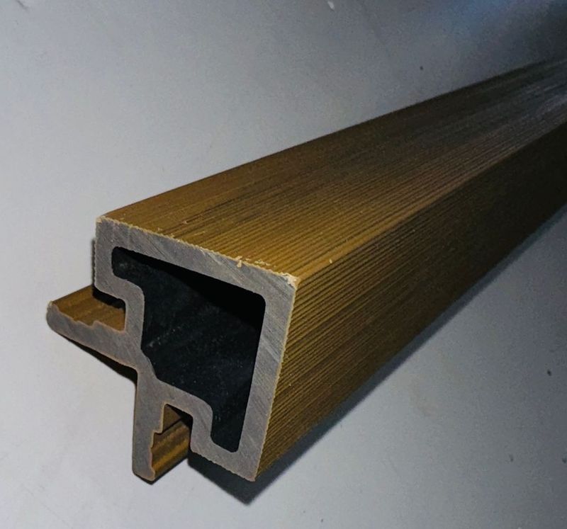 External Capping Corner Teak Color Of Decking 2.9 M (90 Degree)