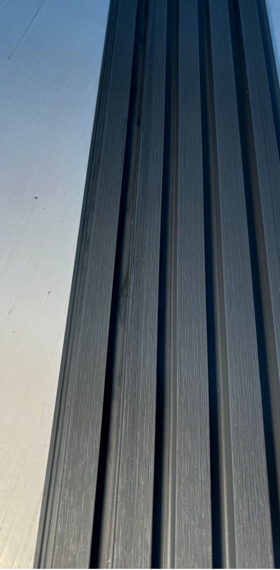 External Cladding In Grey 5 Slat 3.6 M