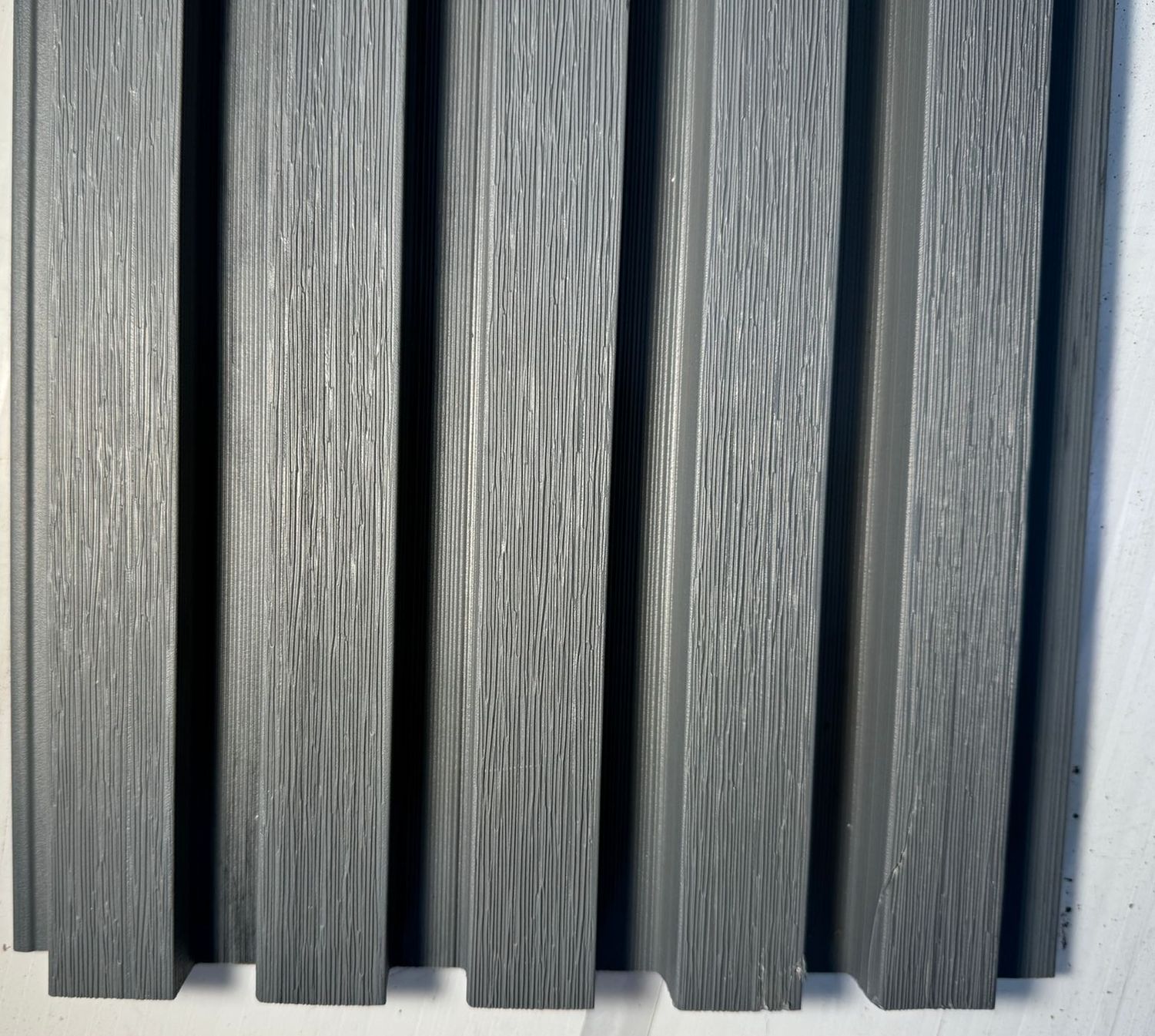 External Cladding In Grey 5 Slat 3.6 M
