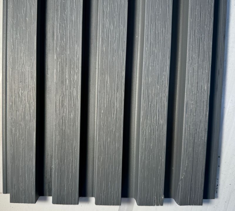External Cladding In Grey 5 Slat 3.6 M