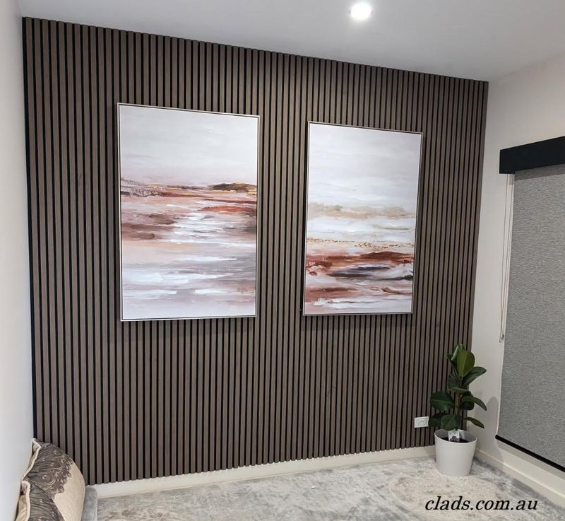 Acoustic Panel Walnut Oak Color 3 M