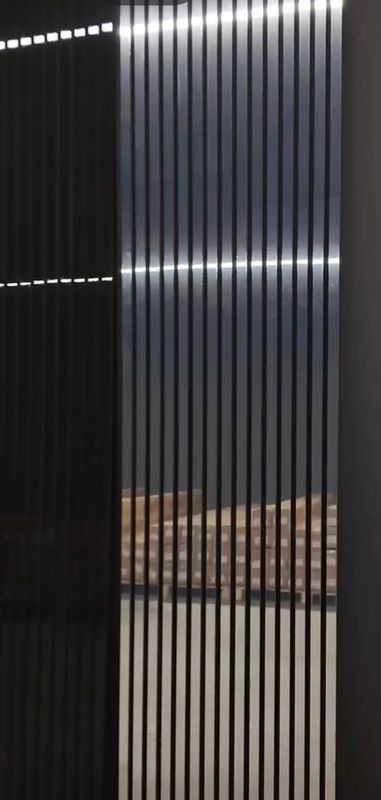 Mirror Acoustic Panel In Grey 2.7 M