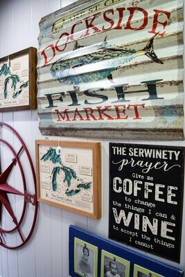 Beach, Lake and Nautical Custom Wall Signs