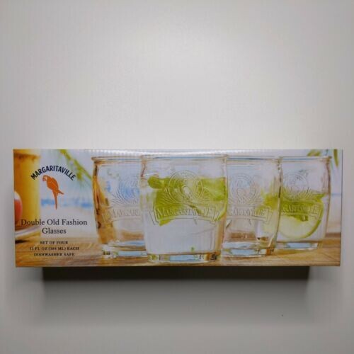 Margaritaville Double Old Fashion Glasses