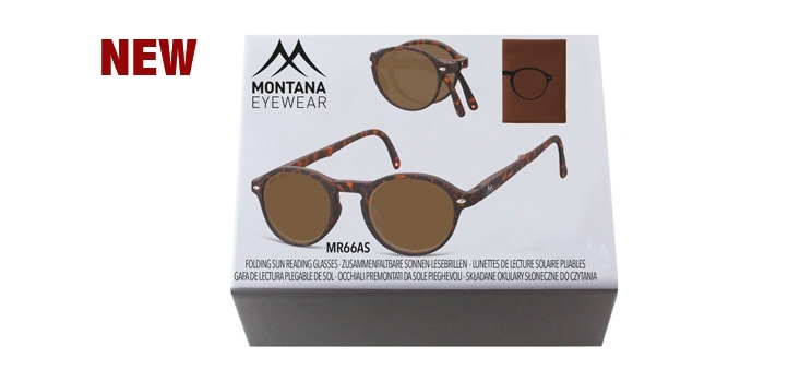 Montana Eyewear Tortoise pieghevole sole e lettura