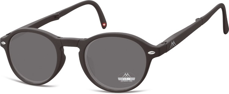 Montana Eyewear Nero occhiale pieghevole da sole e lettura