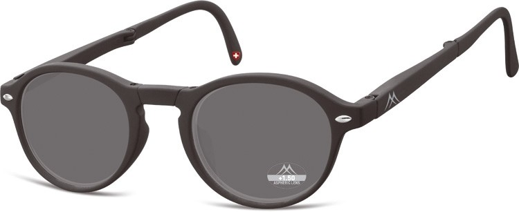 Montana Eyewear  Nero pieghevole sole e lettura