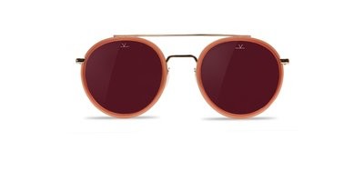 Vuarnet Edge Round Gold Pure Brown 1613 VL1613 0005 2130
