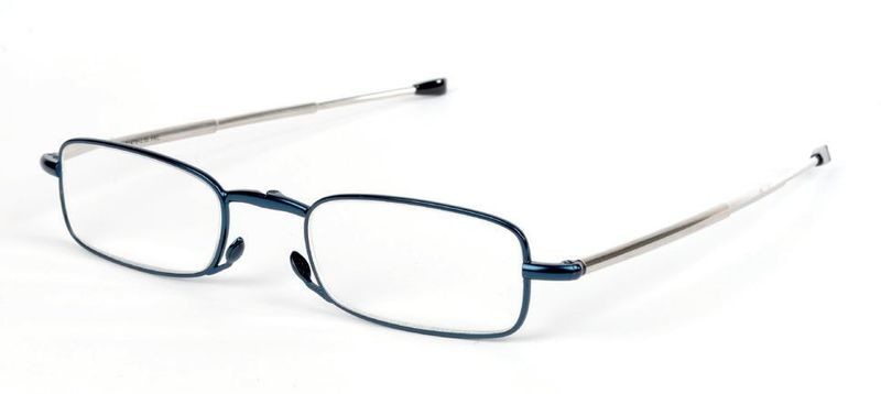 Occhiali da lettura pieghevoli MicroVision Folding - blu