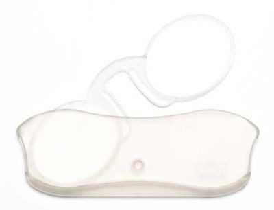 Occhiali pince-nez originali Flexsee Gravity con protezione luce blu - crystal