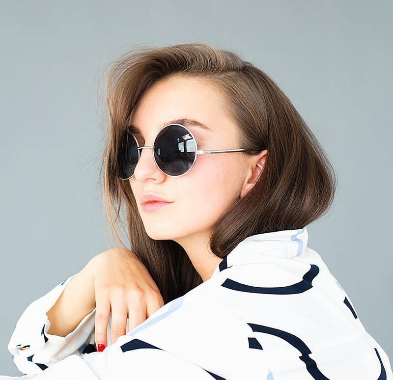 ART. 8 Coppia Lenti Colorate Solari graduate SENZA ANTIRIFLESSO