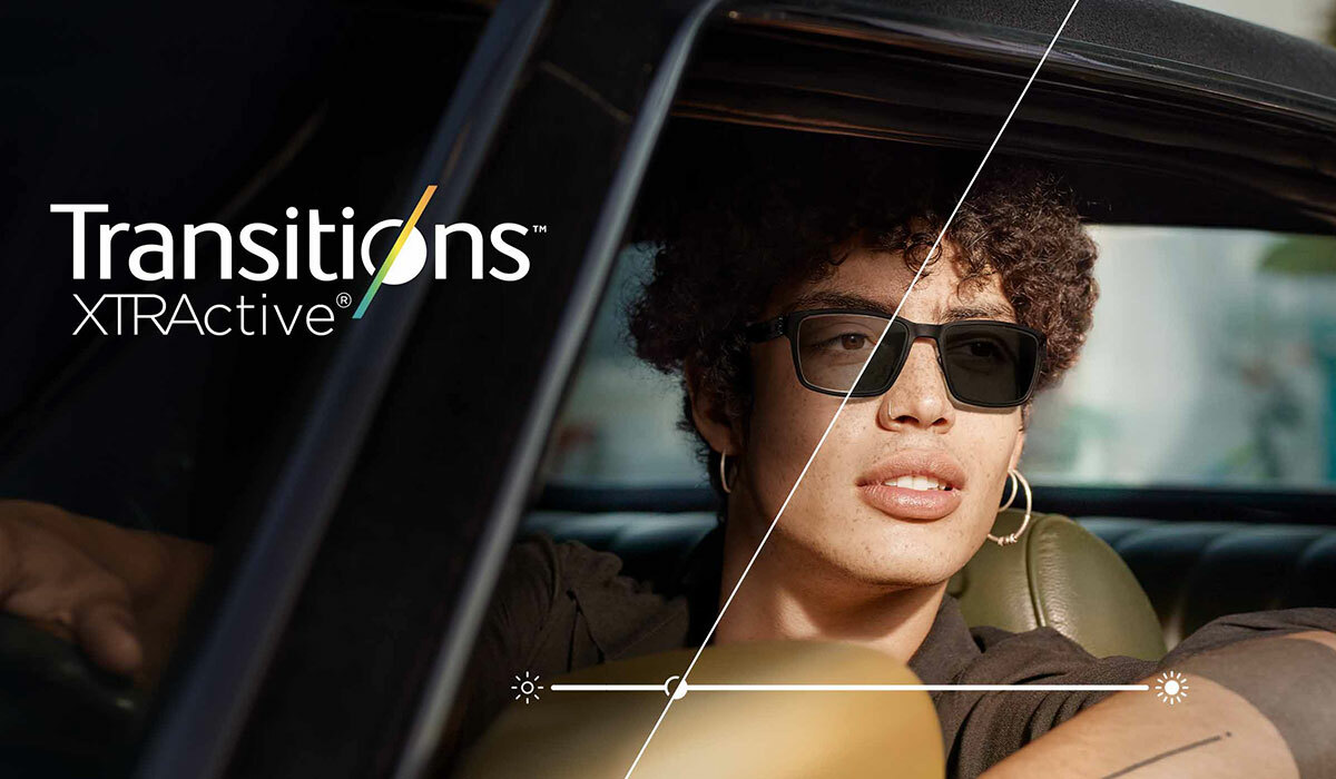 ART.22 Coppia Lenti Transitions XTRActive NEW GENERATION RX  Verde e Marrone