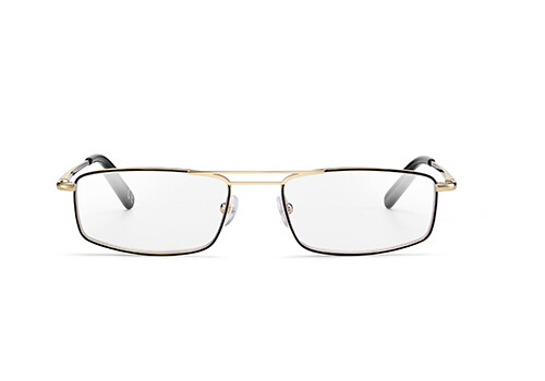 Airport San Francisco Rectangle nero/oro per lettura