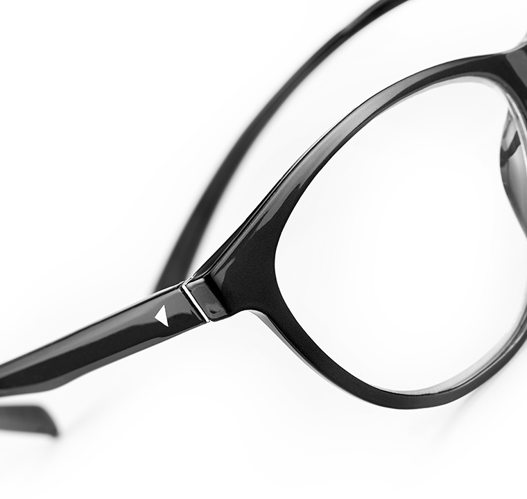 Airport Lisboa Cat-Eye Nero occhiale da lettura anti luce blu R0155