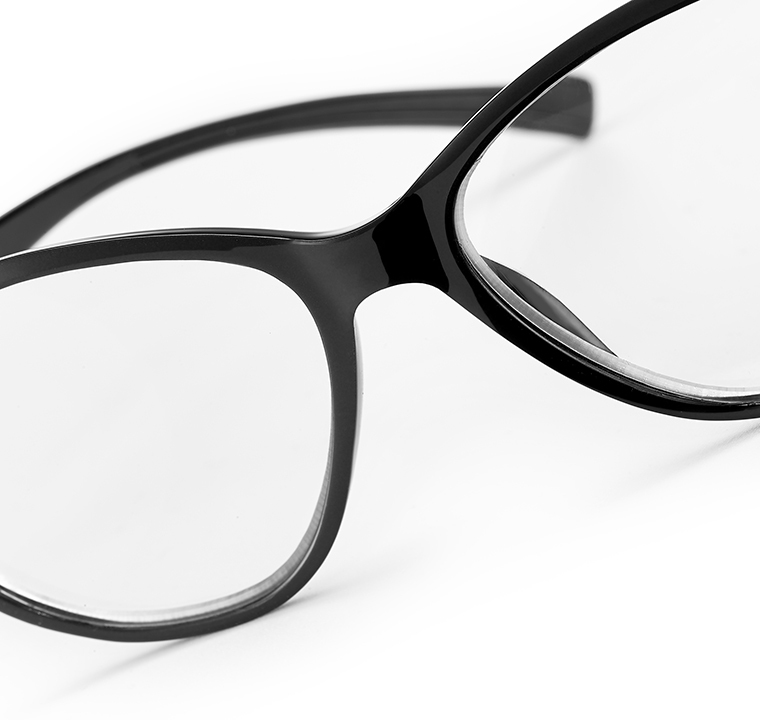 Airport Lisboa Cat-Eye Nero occhiale da lettura anti luce blu R0155