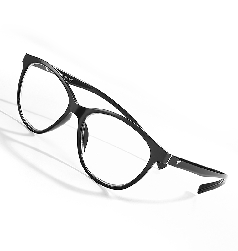 Airport Lisboa Cat-Eye Nero occhiale da lettura anti luce blu R0155