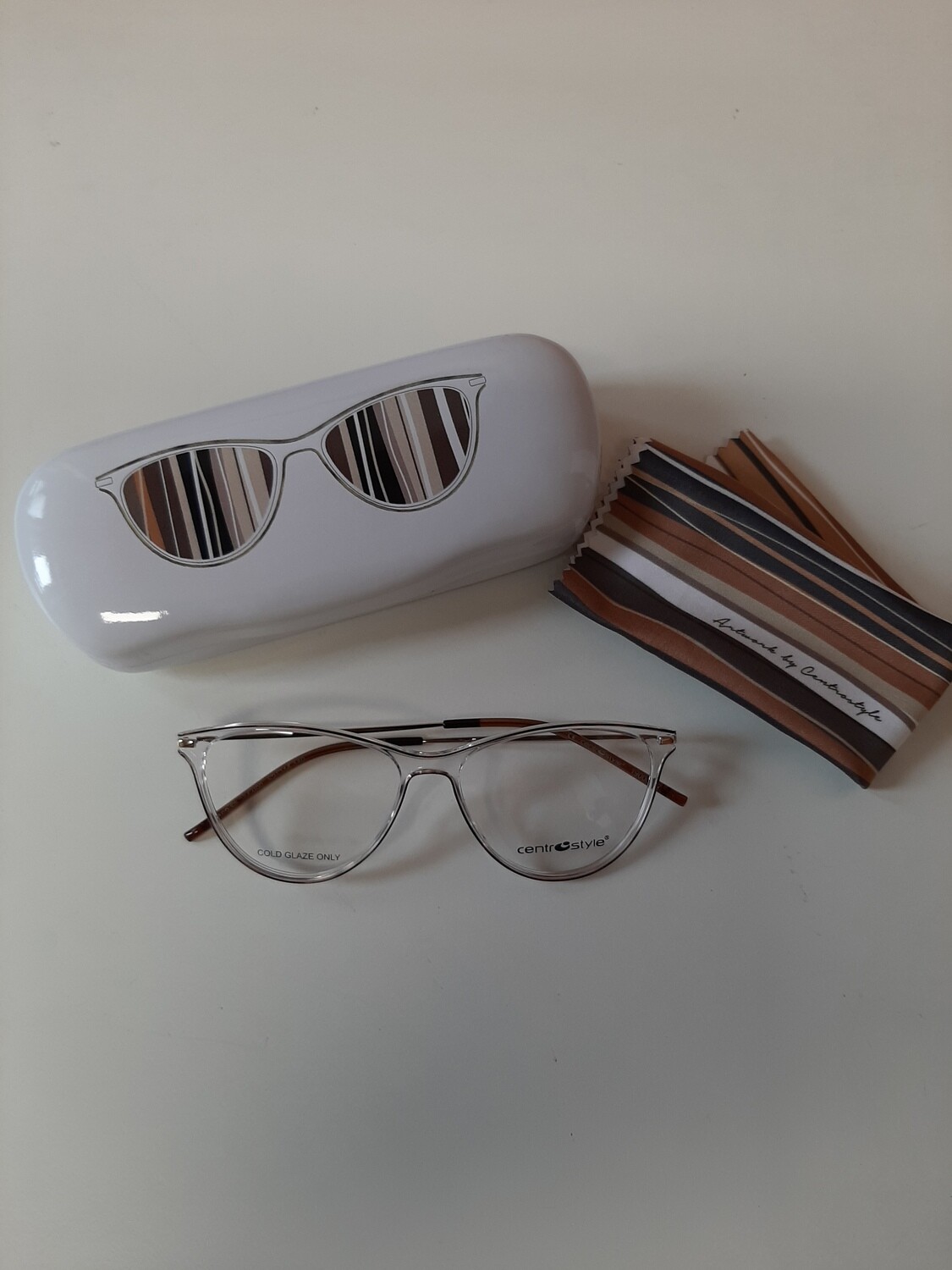 Montatura Atene Crystal Stripes Collection by Centrostyle