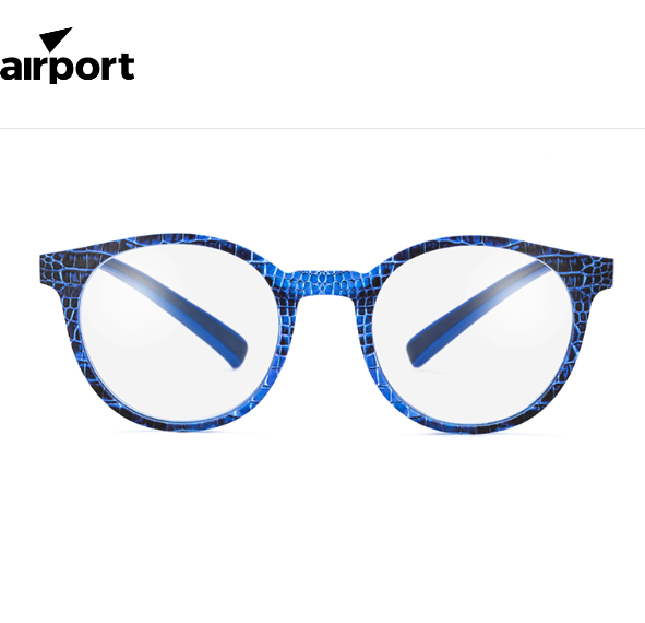 Airport Lisboa Snake lettura Blu