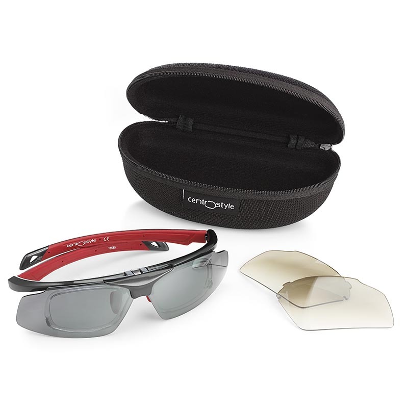 Occhiali sport clip ribaltabile vista / sole Flip Up CentroStyle