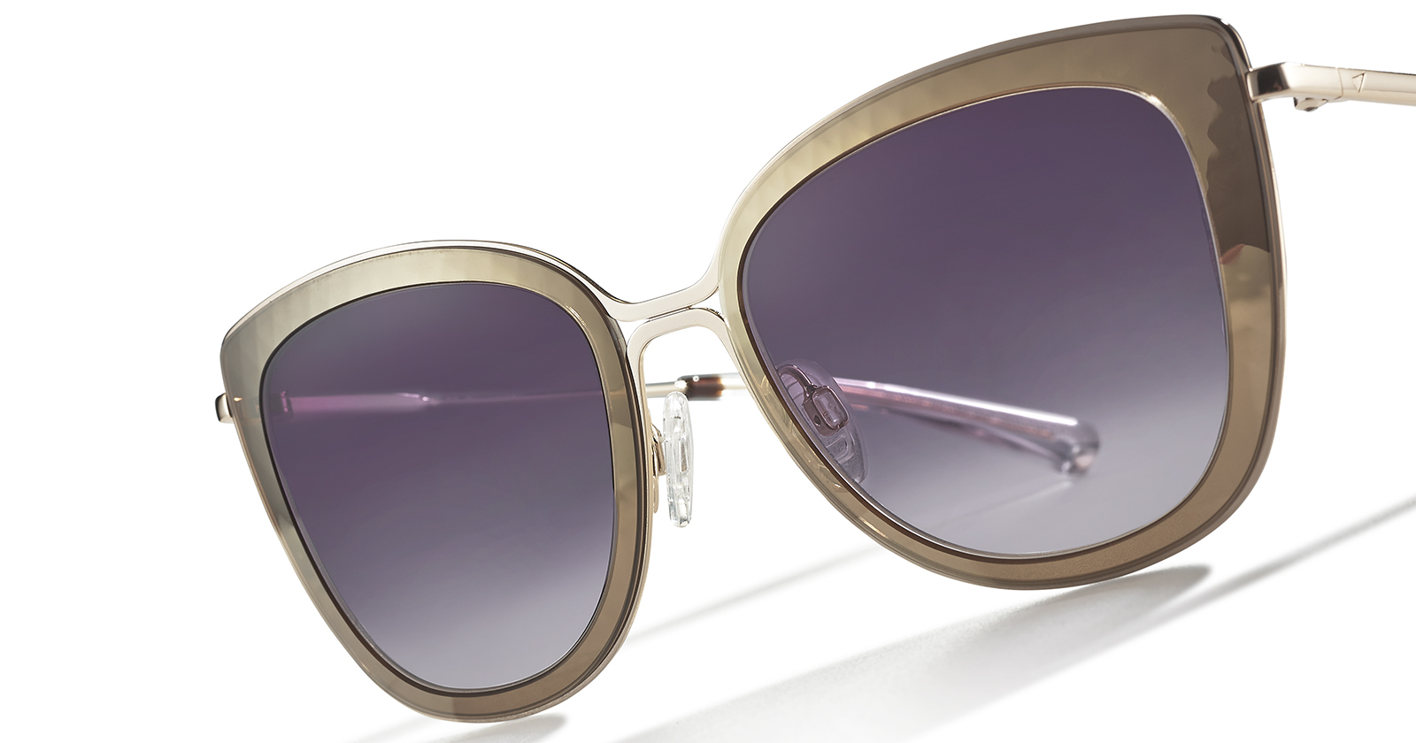 Airport Dubai Cat-eye Oro S0167