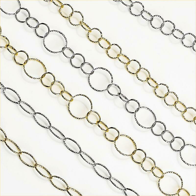 Catenella portaocchiali Florence in metallo filigranato