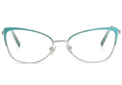 Airport Copenaghen Cat-Eye verde acqua lettura con filtro luce blu