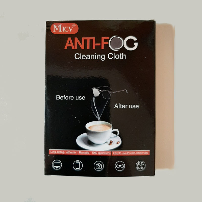 ANTI-FOG panno antiappannamento per occhiali
