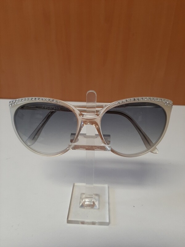 Montatura Vintage Foca Sole con strass nuova