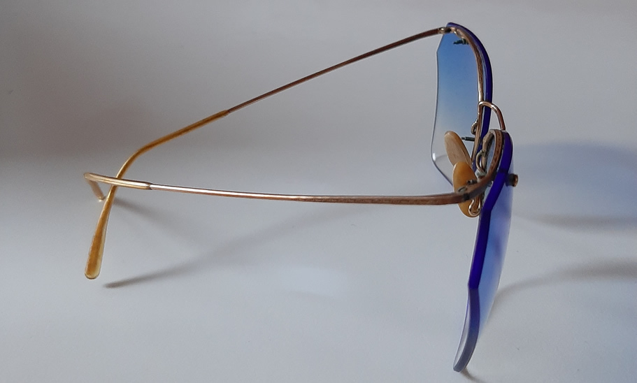 Occhiale da sole Vintage metallo Occhiale da sole Vintage metallo