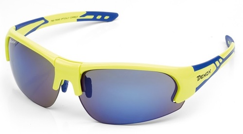 Demon Plus con frontale mobile, Colore: Lime fluo