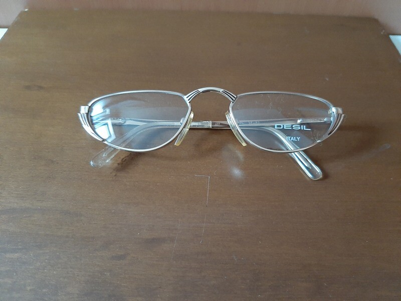 Montature Vintage Desil Lunette per lettura  laminato oro 14K