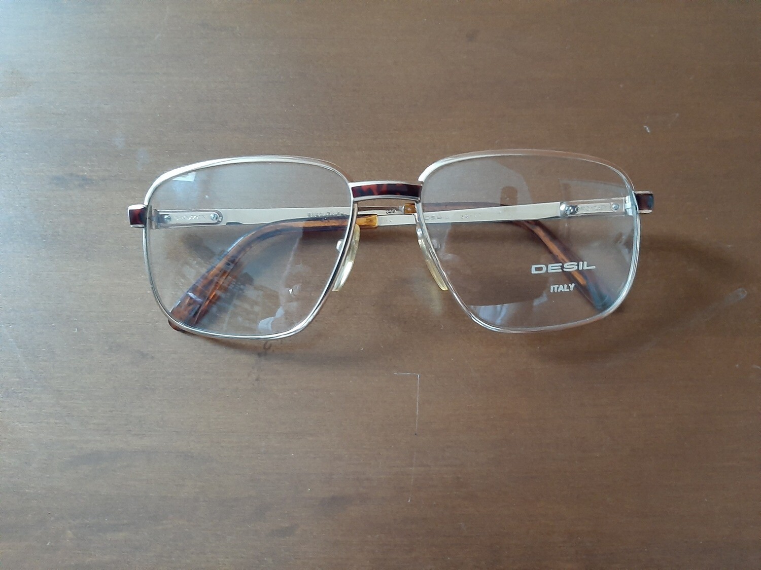 Montatura Vintage Executive Desil laminato oro 14K