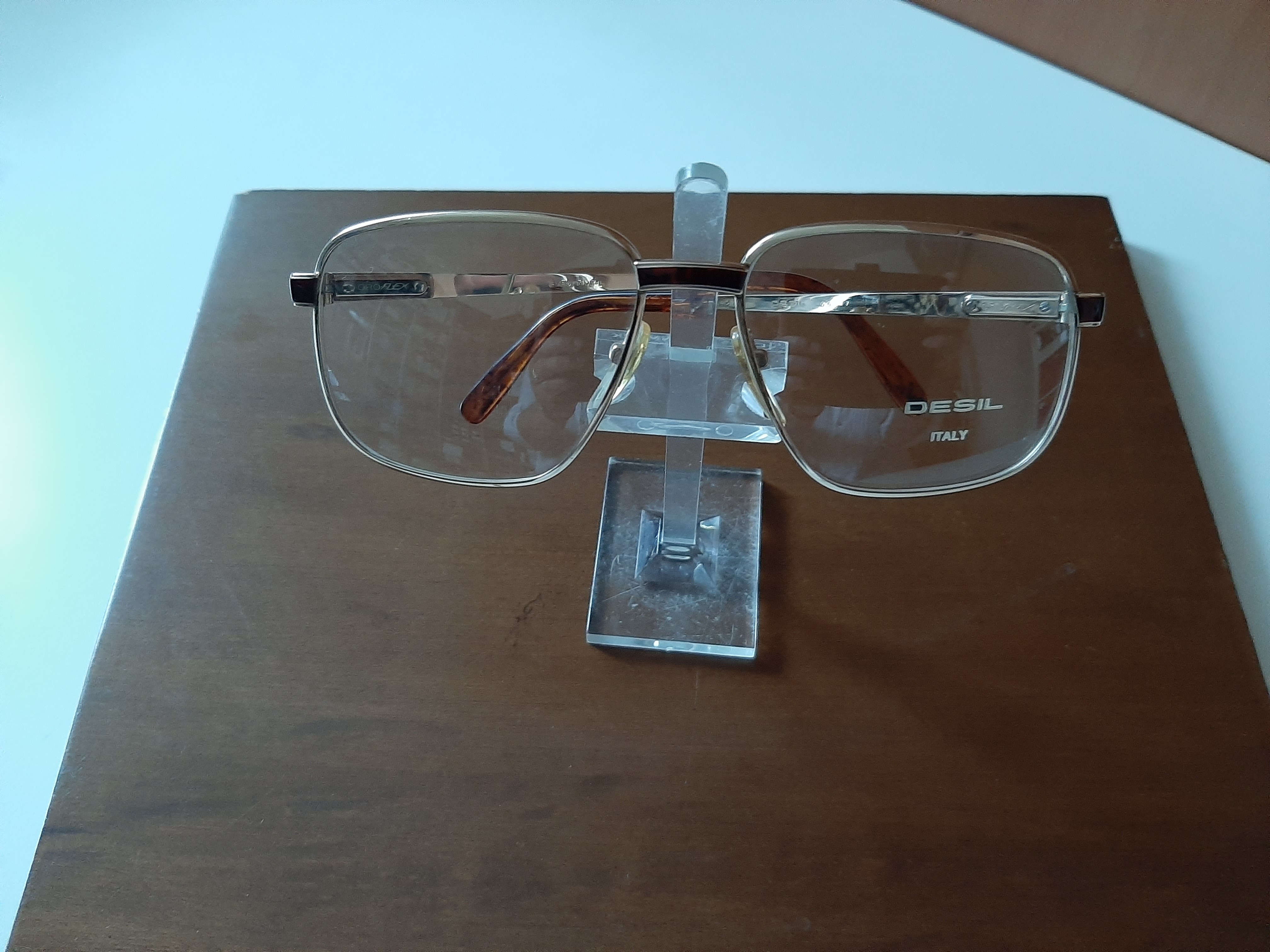 Montatura Vintage Executive Desil laminato oro 14K Montatura Vintage Executive Desil laminato oro 14K