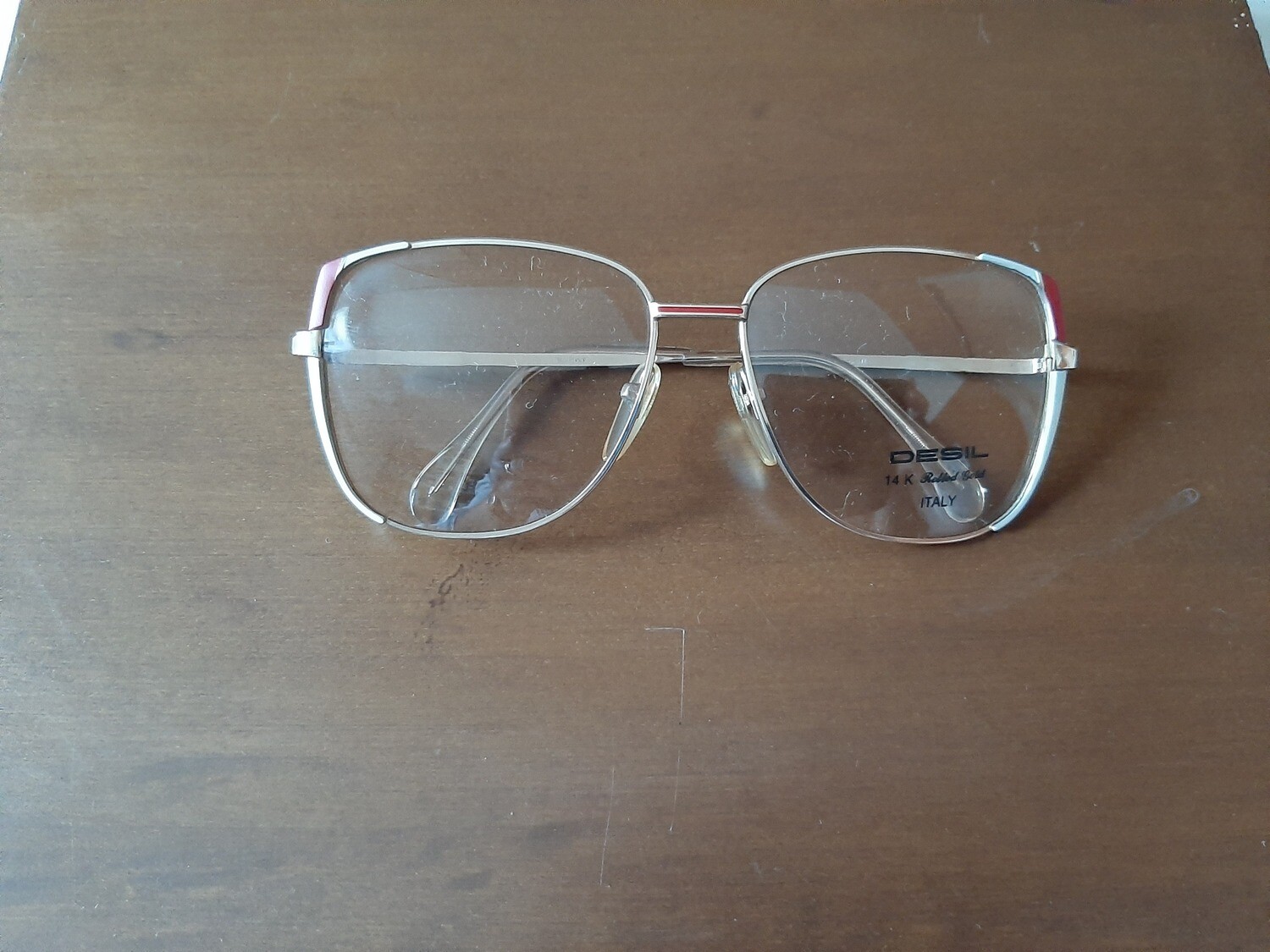 Montature Vintage Desil Sophy laminato oro 14K