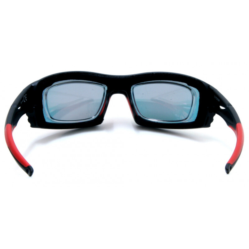 Demon Outdoor RX DCHROM Fotocromatico Specchiato Polarizzato Red 2-4 con clip ottico incluso Demon Outdoor RX DCHROM Fotocromatico Specchiato Polarizzato Red 2-4 con clip ottico incluso