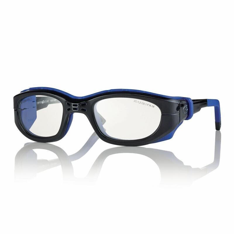 Occhiale Protezione Sport graduabile CentroStyle F0257 graduabile taglia L 53  SHINY BLUE