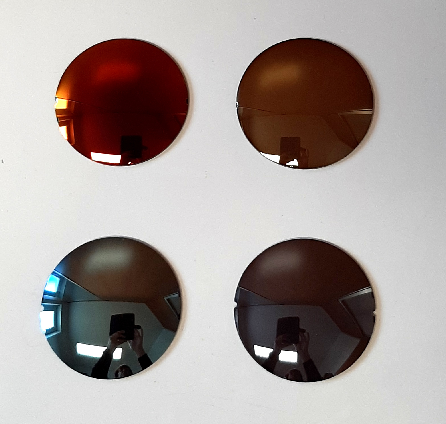 Coppia Lenti solari graduate specchiate New Mirror | Acquista online lenti  da vista