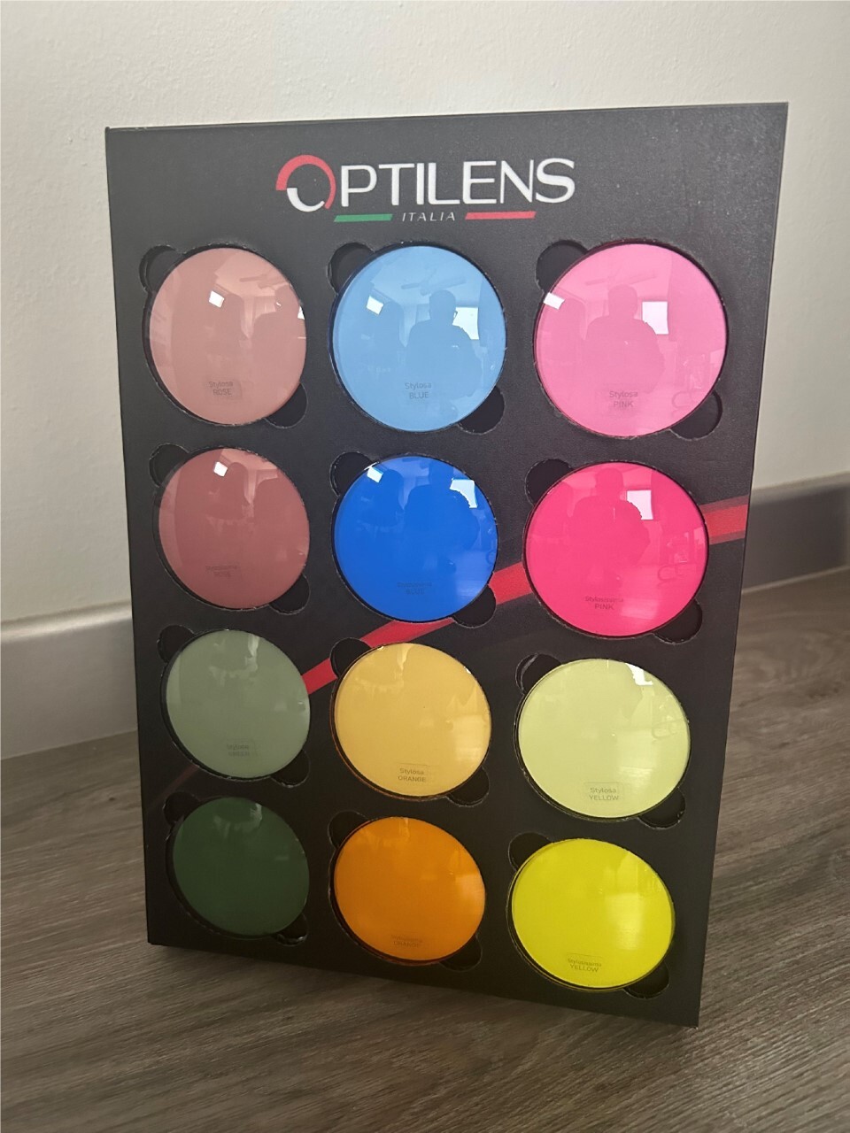 ART.12 Coppia Lenti Colorate Stylosissima 50% con diottrie ART.12 Coppia Lenti Colorate Stylosissima 50% con diottrie