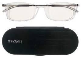 ThinOptics Brooklyn and Milano Case - Occhiale da lettura tascabile ultrasottile