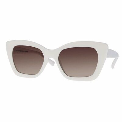 Occhiale da Sole Cat Eye Donna Bianco S011153191020
