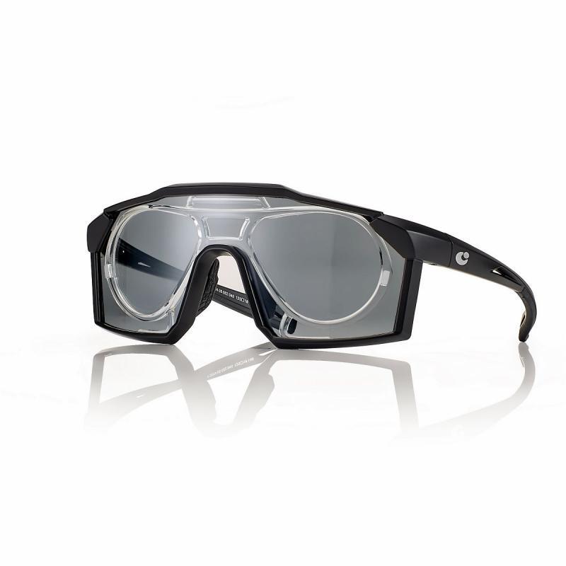 Occhiale Sport Mascherina con Lenti Fotocromatiche e clip ottico Occhiale Sport Mascherina con Lenti Fotocromatiche e clip ottico