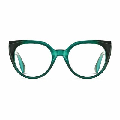 Milano Cat-Eye montatura Verde R0408A