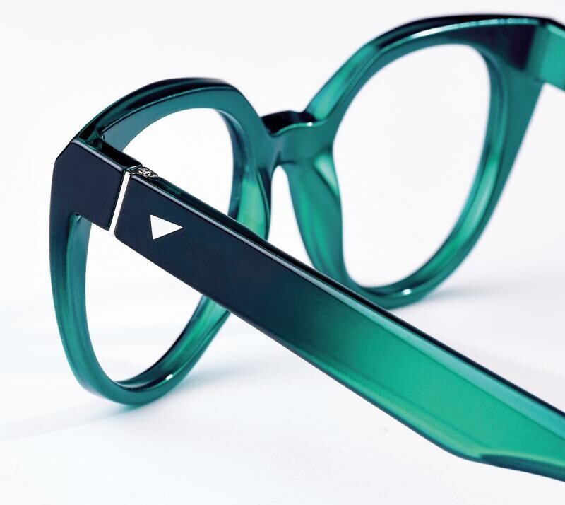 Milano Cat-Eye montatura Verde