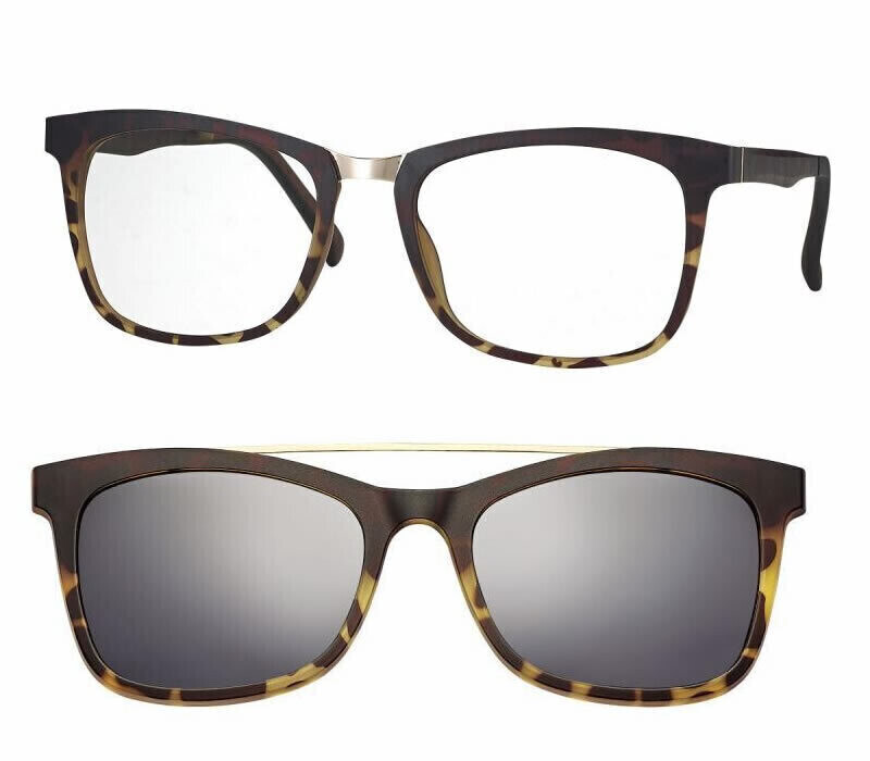 CentroStyle Light &amp; Flexible F0221 Demi  Squadrato Tg. L. con Clip on magnetico