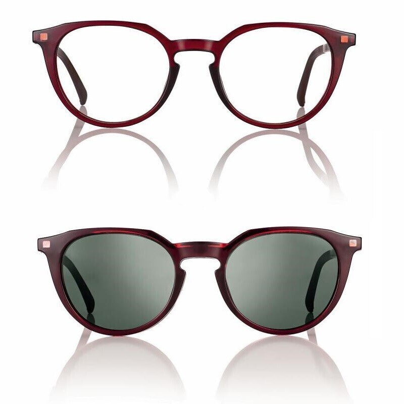 Neyeture Biobased Panthos con clip on sole magnetico F0461 marrone