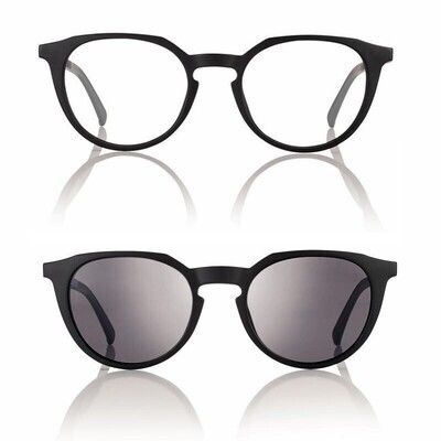 Neyeture Biobased Panthos con clip on sole magnetico F0461 nero F046150002000