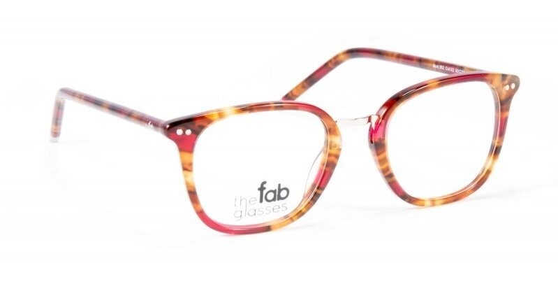 The Fab Glasses 362 Multicolor Arancio
