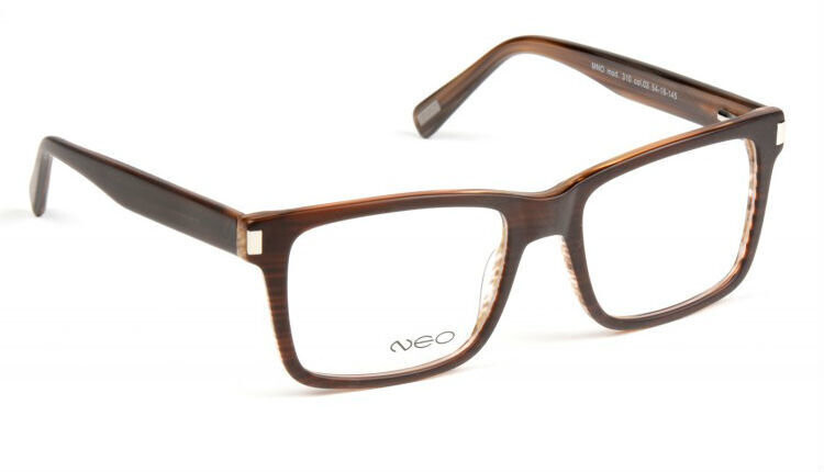 Neo 310 03 Montatura uomo marrone