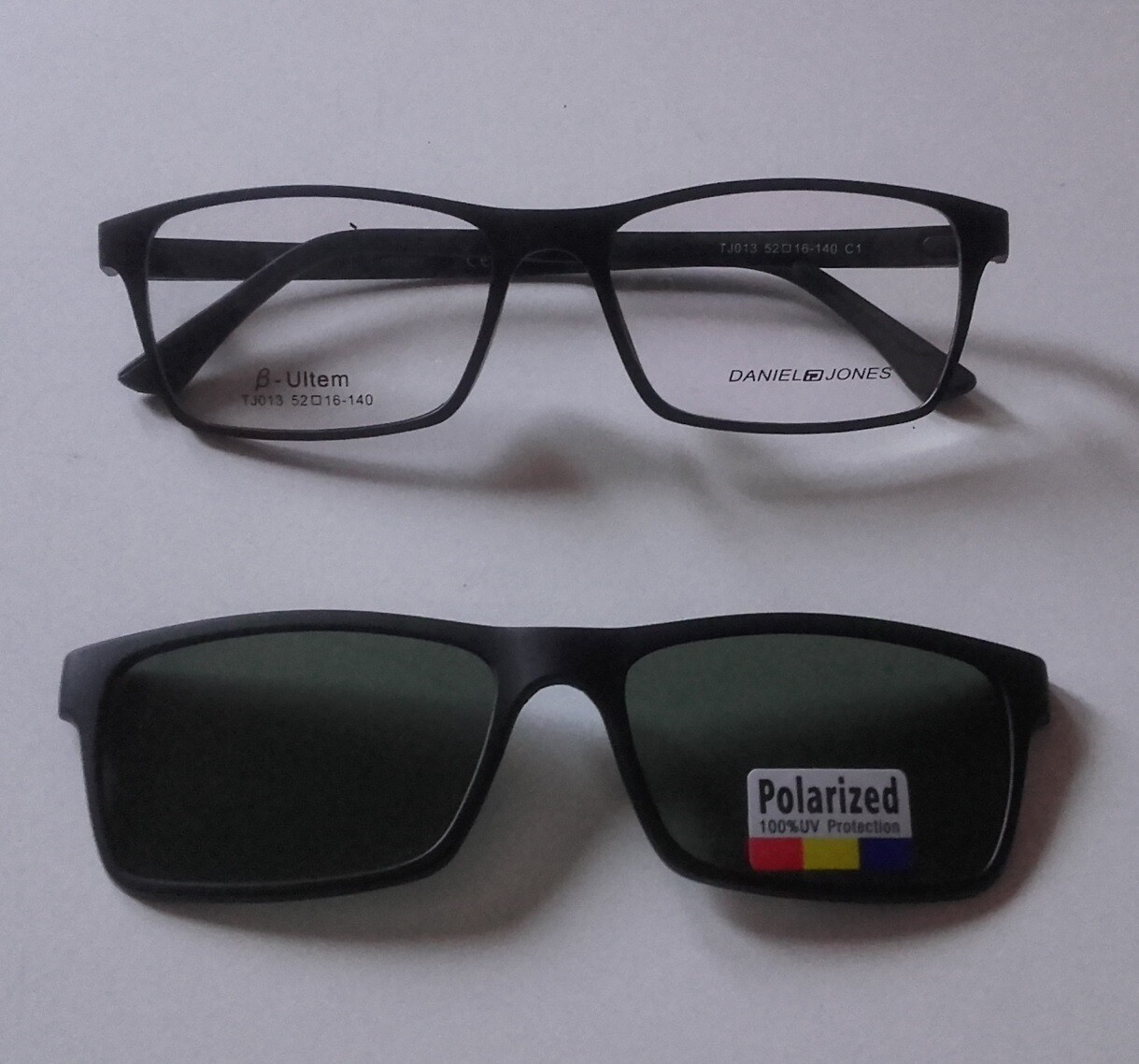 Daniel Jones TJ013 con clip sole polarizzato